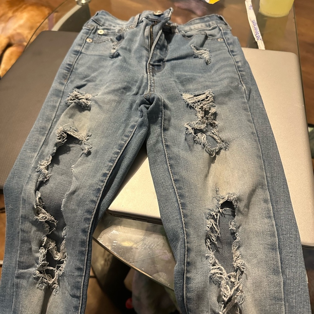 jeans size 0 and 1